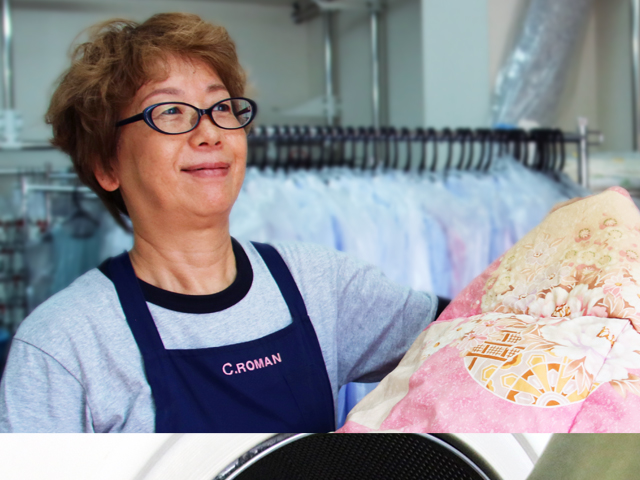 布団クリーニングの流れ