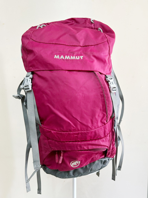 登山用リュックのクリーニング